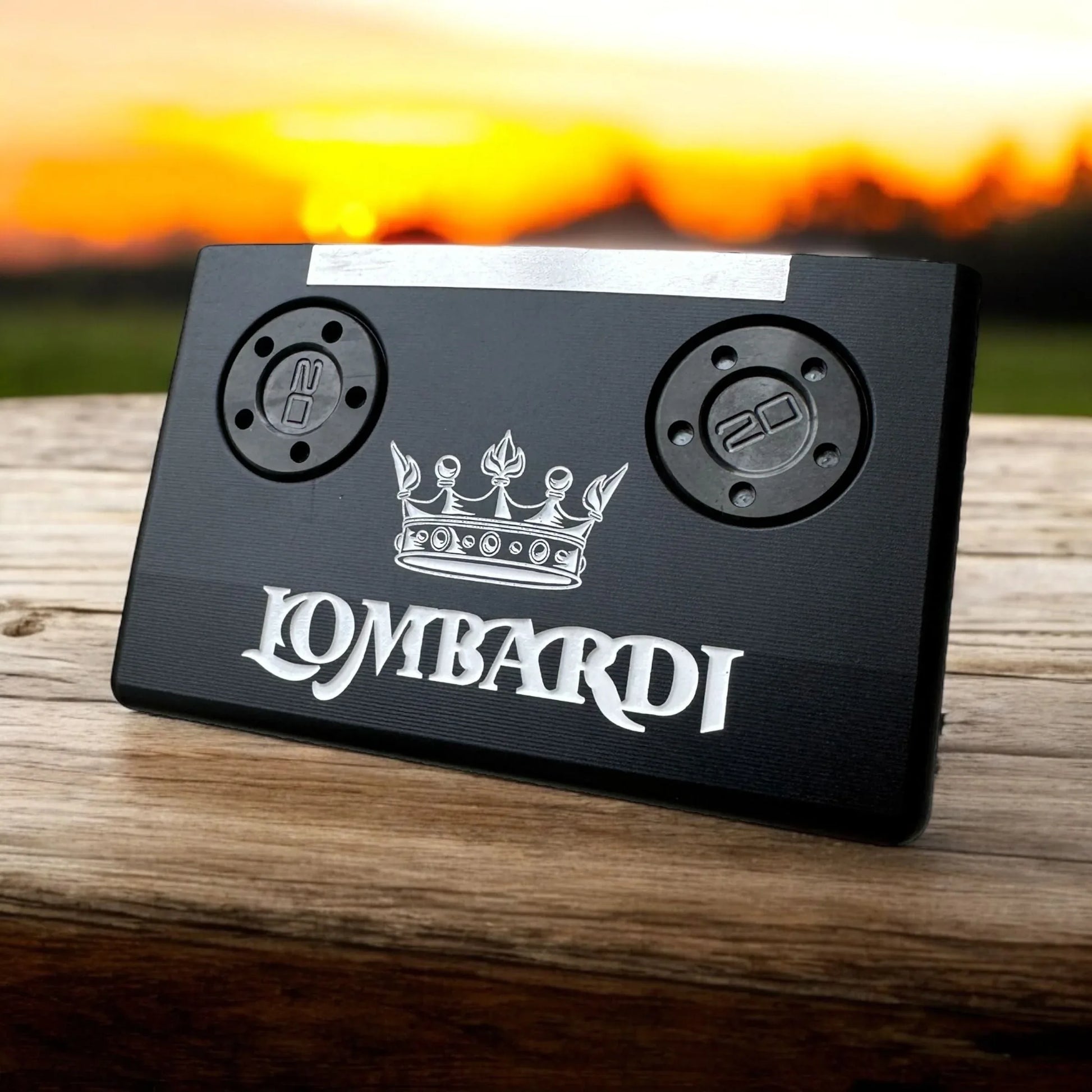 Lombardi Golf Custom Black Migliore Mallet Golf Putter - GOLF LEAGUE