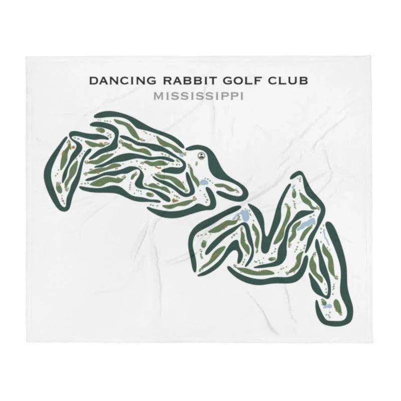 Dancing Rabbit Golf Club, Mississippi - Printed Golf Courses