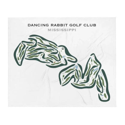 Dancing Rabbit Golf Club, Mississippi - Printed Golf Courses