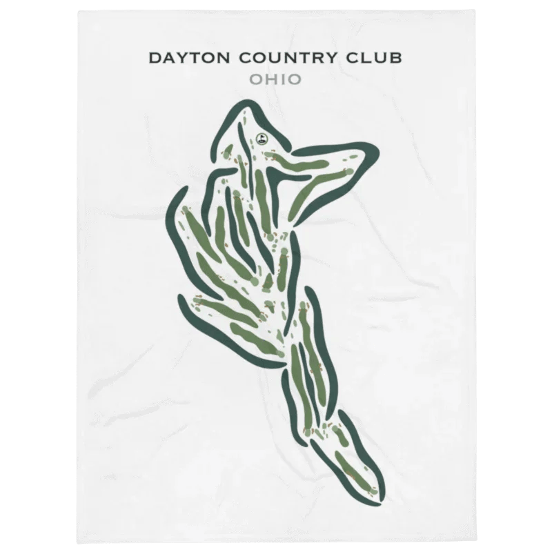 Dayton Country Club, Ohio - Printed Golf Courses