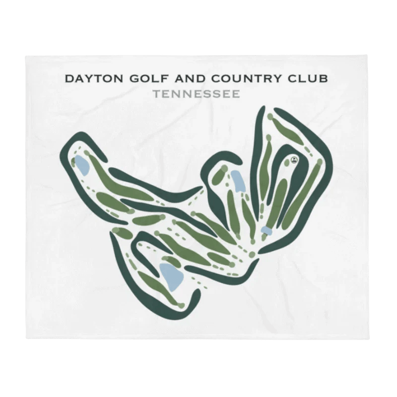 Dayton Golf & Country Club, Tennessee - Printed Golf Courses