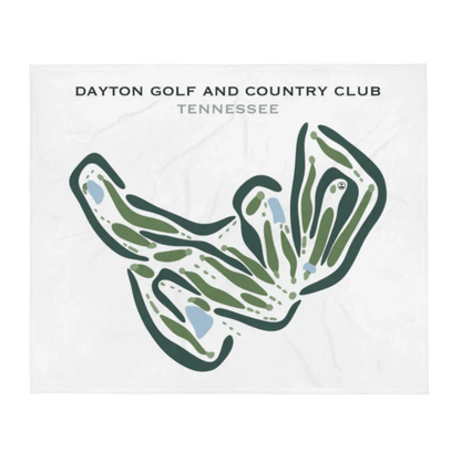 Dayton Golf & Country Club, Tennessee - Printed Golf Courses