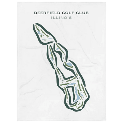 Deerfield Golf Club, Illinois - Printed Golf Courses