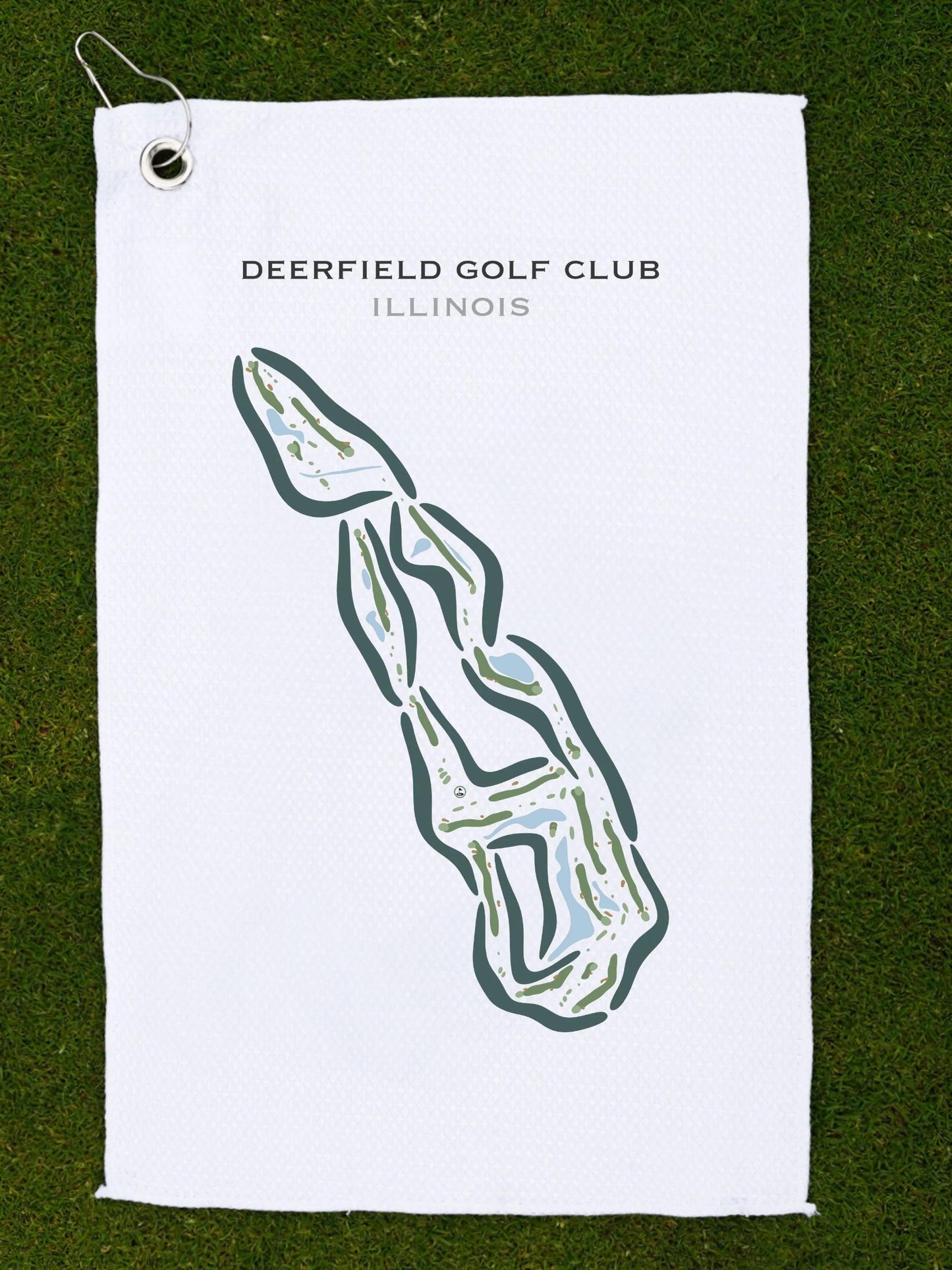 Deerfield Golf Club, Illinois - Printed Golf Courses