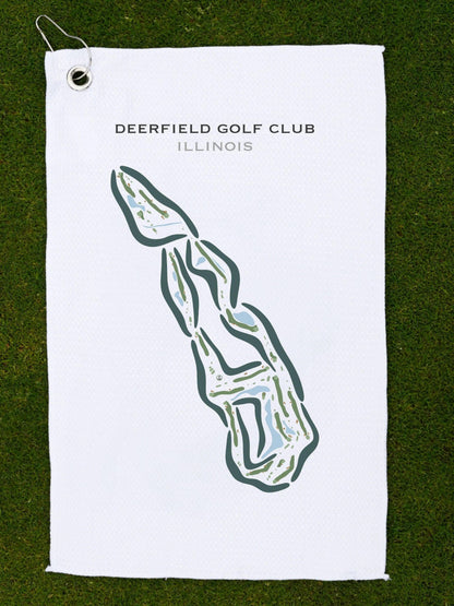 Deerfield Golf Club, Illinois - Printed Golf Courses
