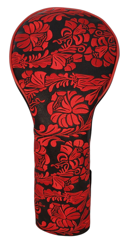 Desert Rose Embroidered Driver Headcover by ReadyGOLF