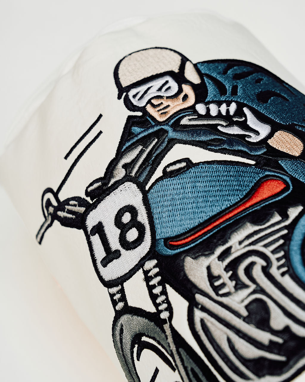 Check Sidecar Driver Barrel - Blue / White