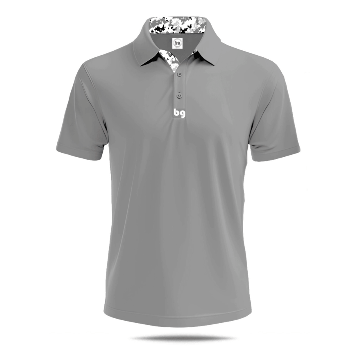 Digital Camo Accent Polo