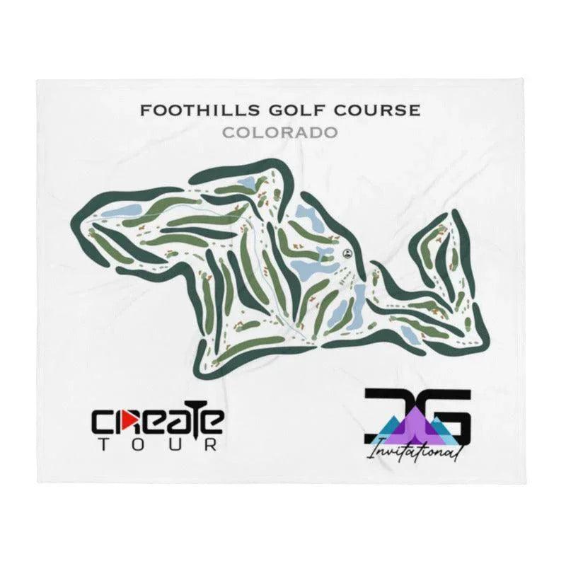 Foothills Golf Course, Colorado - Printed Gold Courses