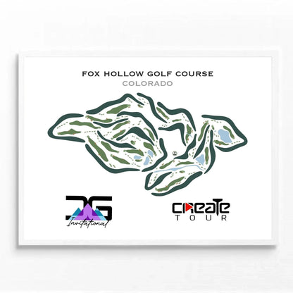Fox Hollow Golf Course, Colorado - Printed Gold Courses