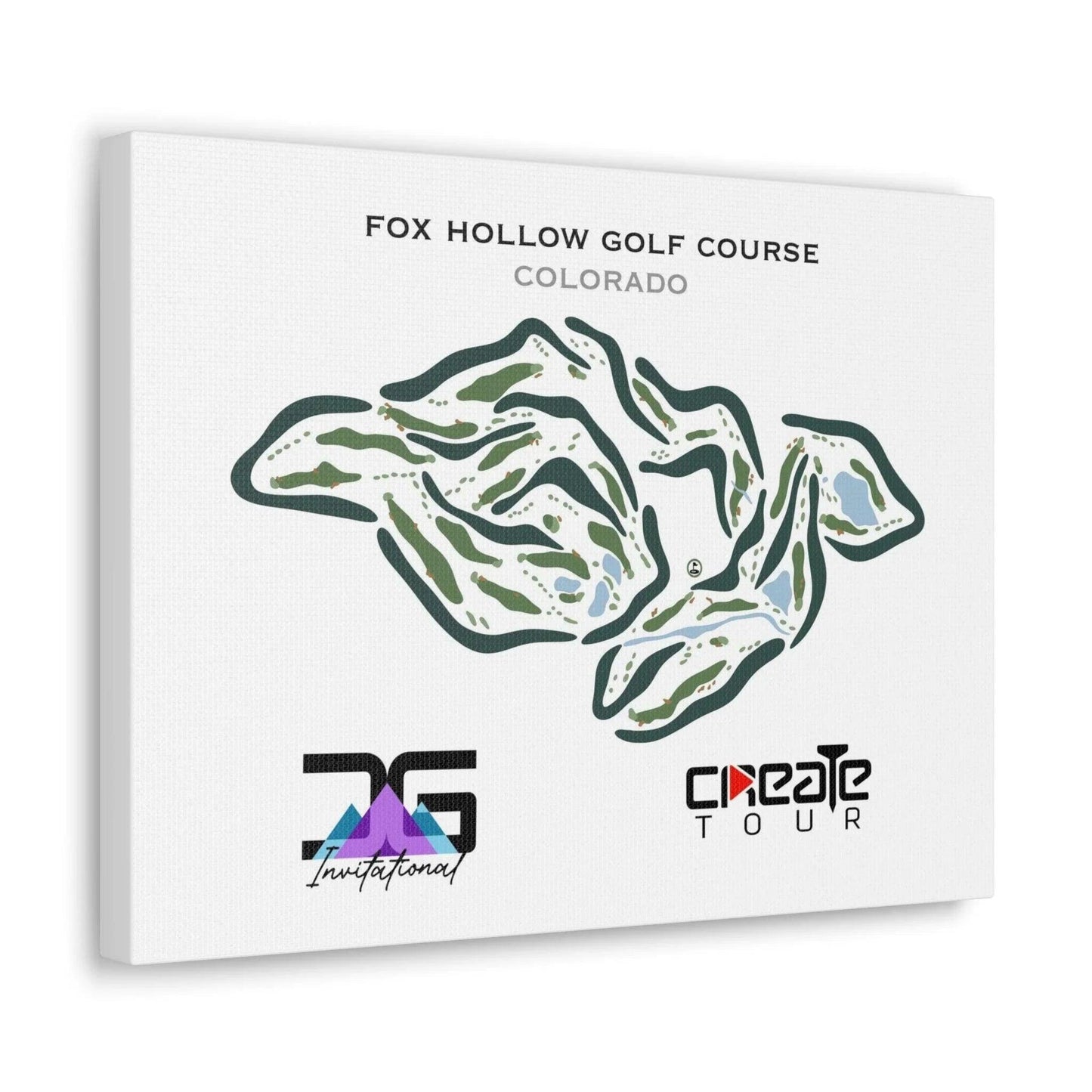 Foothills Golf Course, Colorado - Printed Gold Courses