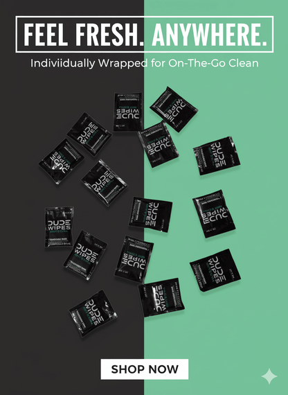 dude-wipes-xl-mint-flushable-wipes-4-pack-120-wipes-7872280 - GOLF LEAGUE