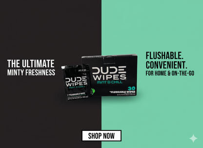 dude-wipes-xl-mint-flushable-wipes-4-pack-120-wipes-8160719 - GOLF LEAGUE