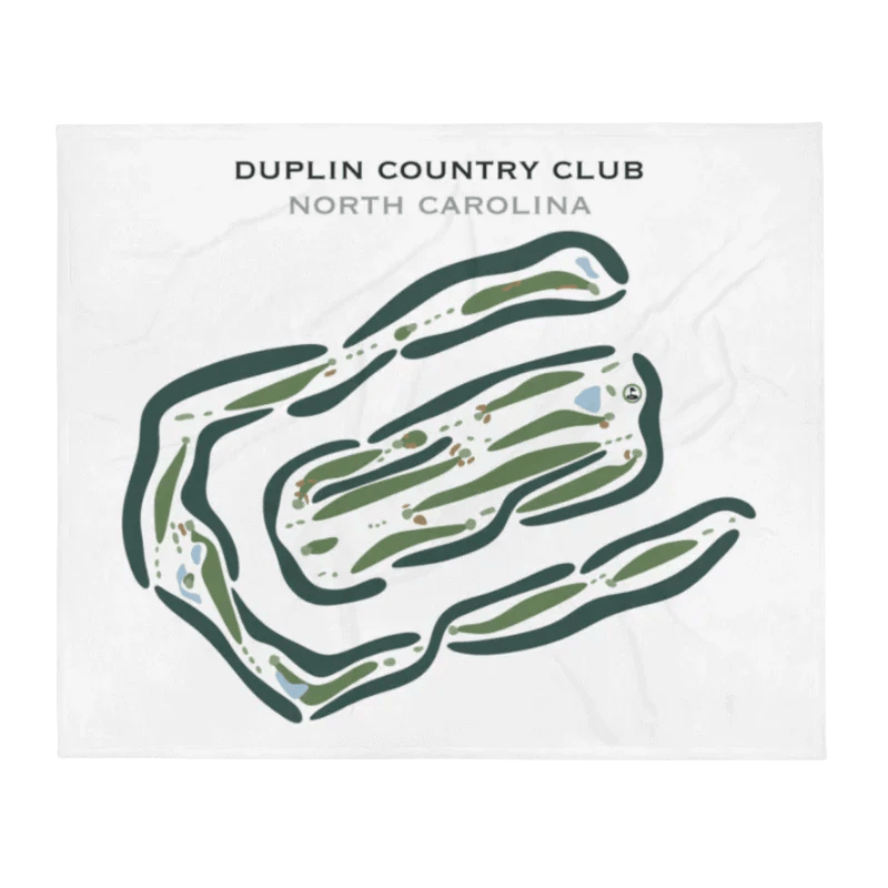 Duplin Country Club, North Carolina - Printed Golf Courses