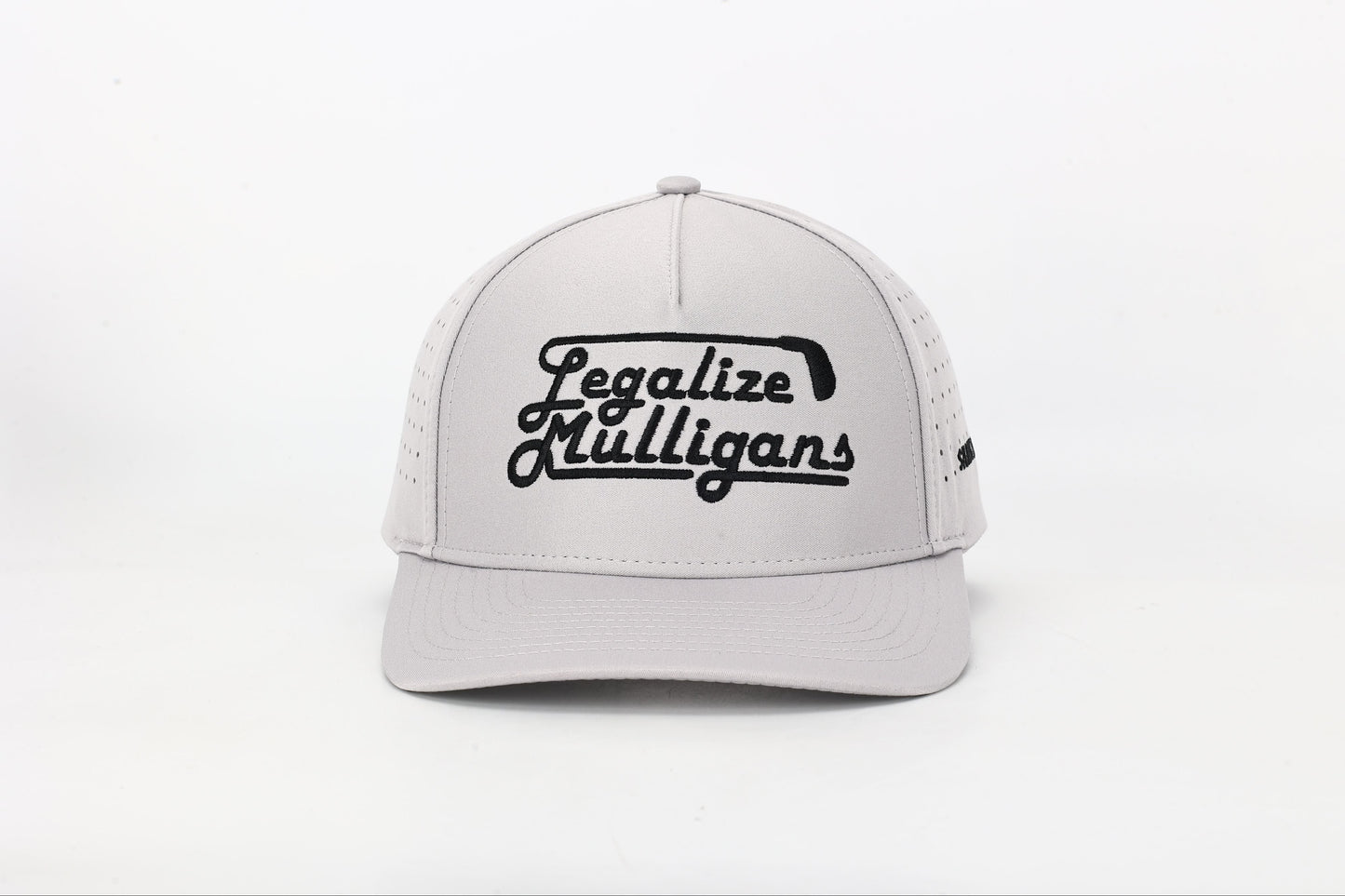 Legalize Mulligans Gray Golf Hat
