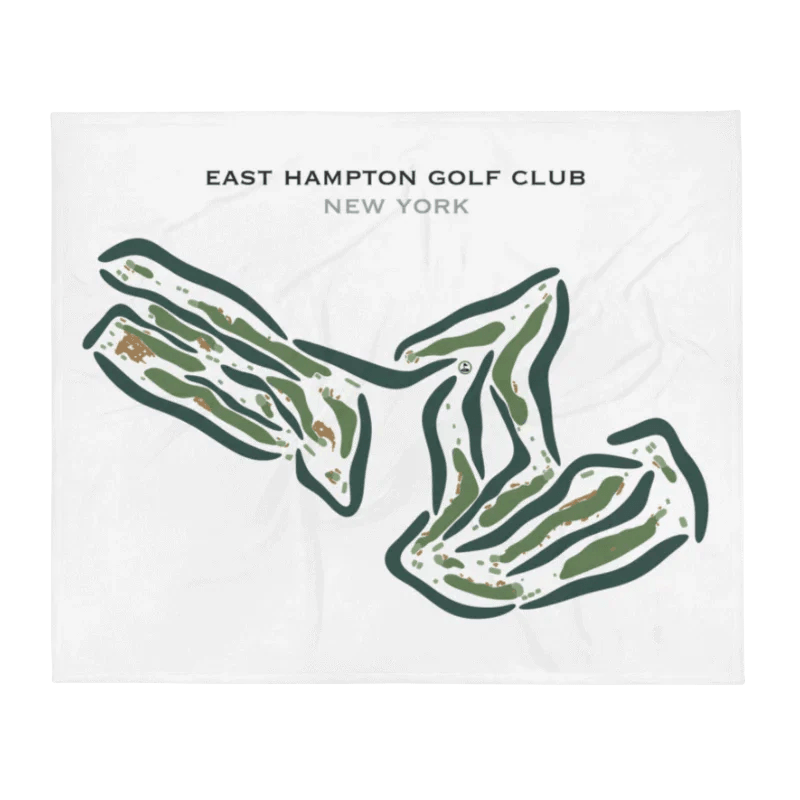 East Hampton Golf Club, New York - Printed Golf Courses