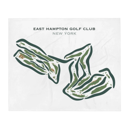 East Hampton Golf Club, New York - Printed Golf Courses