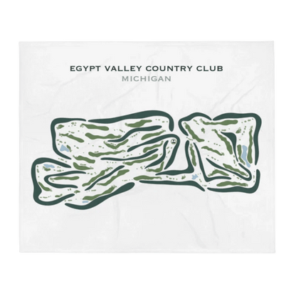 Egypt Valley Country Club, Michigan - Printed Golf Courses