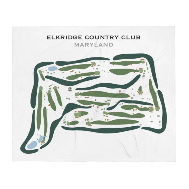 Elkridge Country Club, Maryland - Printed Golf Courses