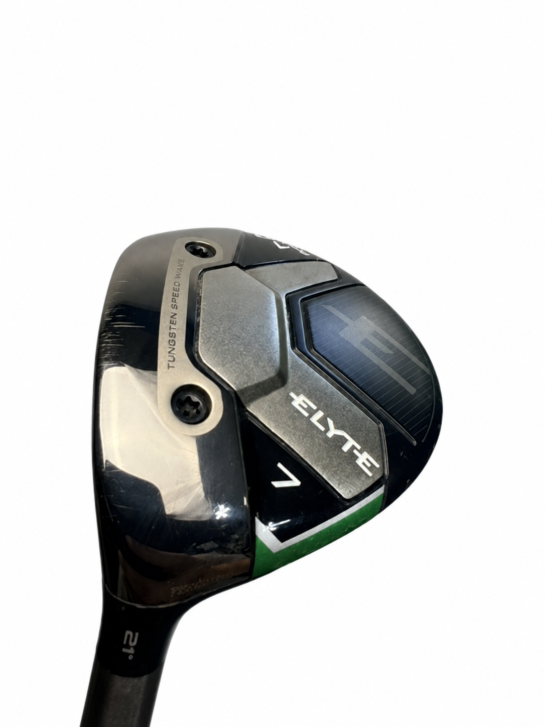 Callaway Elyte 7 Wood 21° Denali Charcoal 60g 6.0 Stiff LH Used