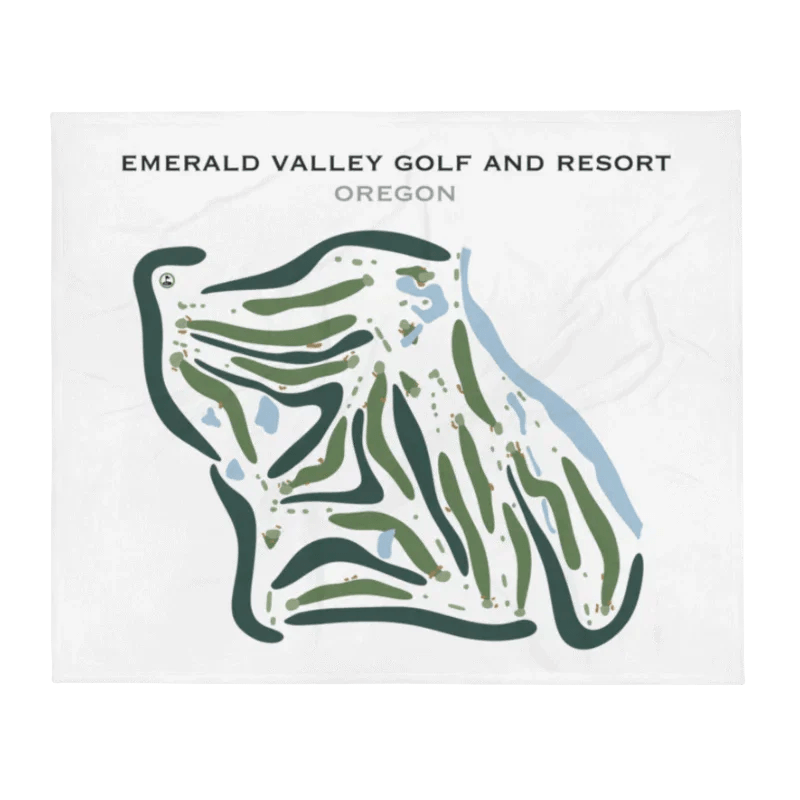 Emerald Valley Golf Club, Oregon - Printed Golf Courses