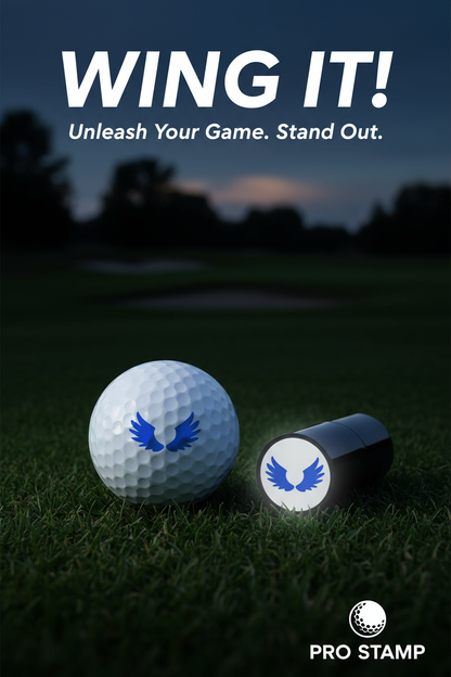 Quick-Dry Golf Ball Stamper