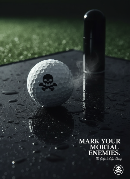 Quick-Dry Golf Ball Stamper