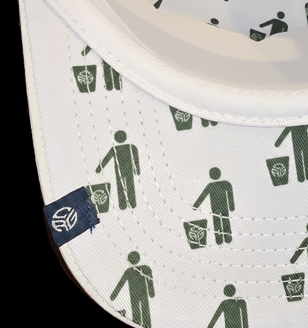 TRASH (Upside Down) Rope Snapback – Waste Management Edition