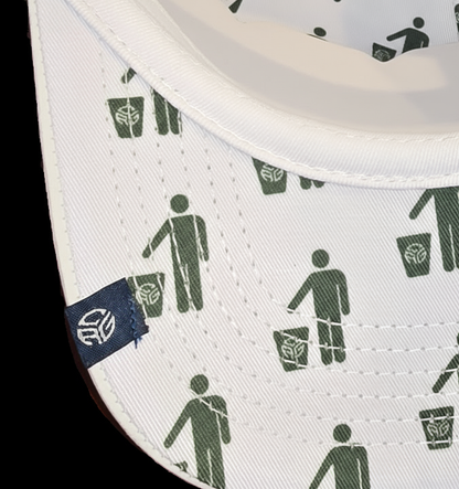 TRASH (Upside Down) Rope Snapback – Waste Management Edition