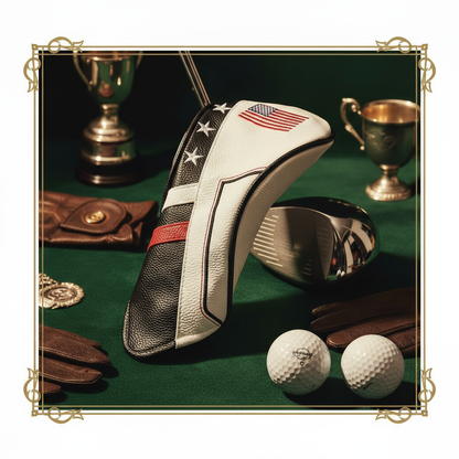 USA Synthetic Leather Golf Headcover