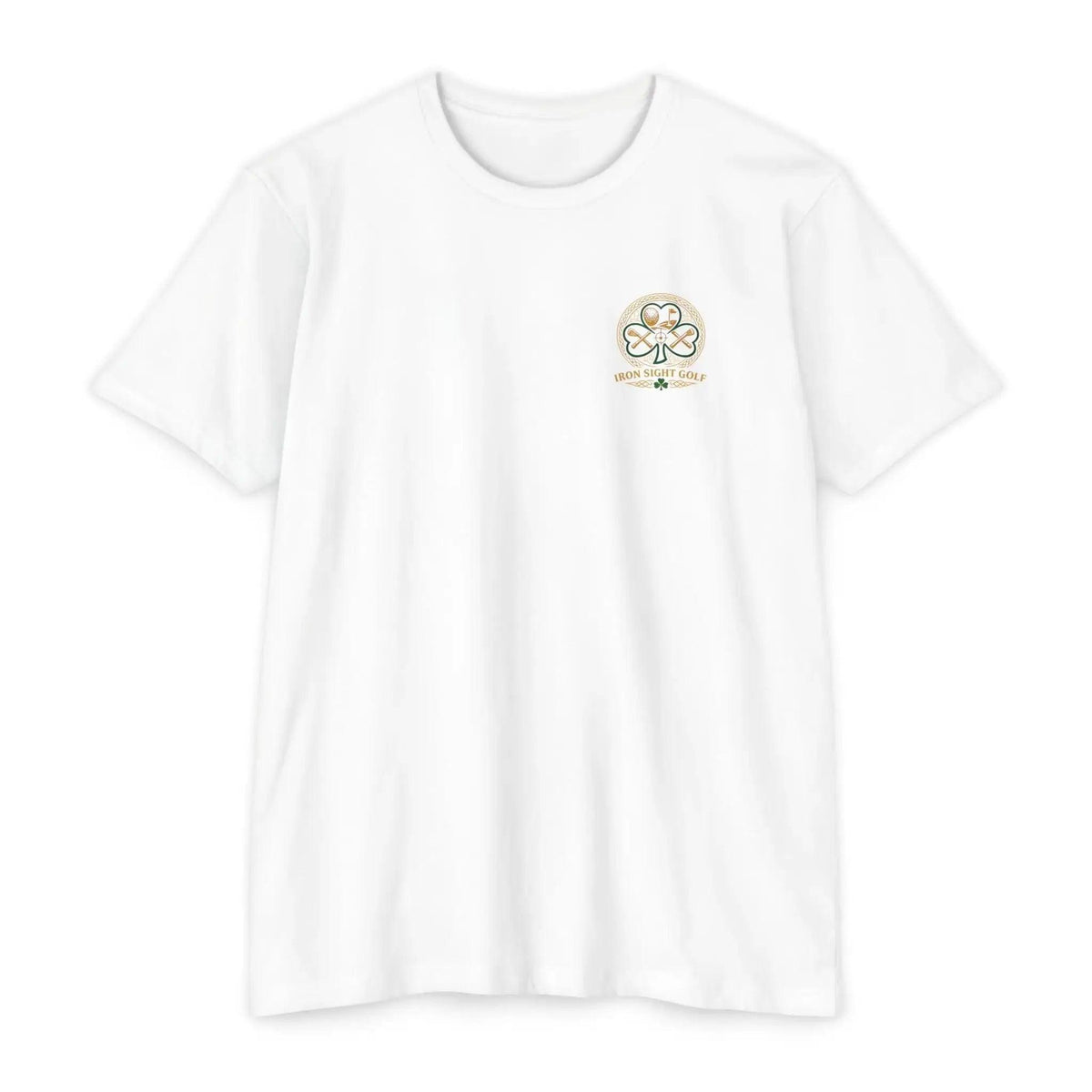 Fairway Luck Shamrock Golf T-Shirt — Iron Sight Golf