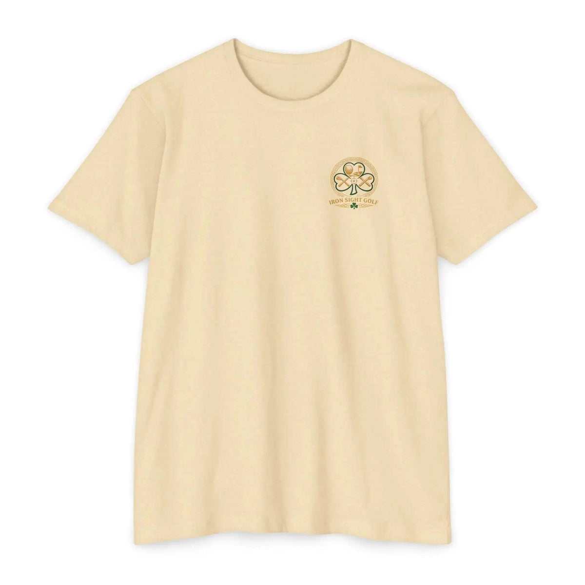Fairway Luck Shamrock Golf T-Shirt — Iron Sight Golf