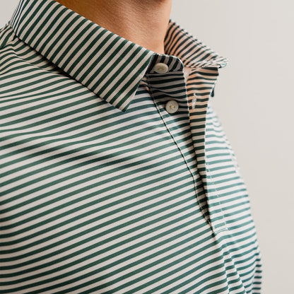 Fairway Pinstripe Polo