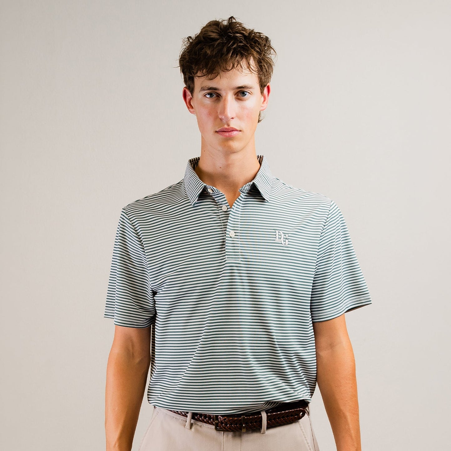 Fairway Pinstripe Polo