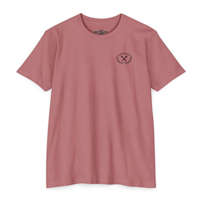 Fierce on the Fairway T-Shirt — Cheetah Print Golf Ball Design