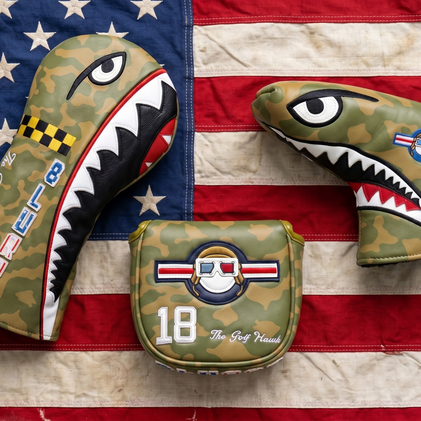THE GOLF HAWK BLADE HEADCOVER