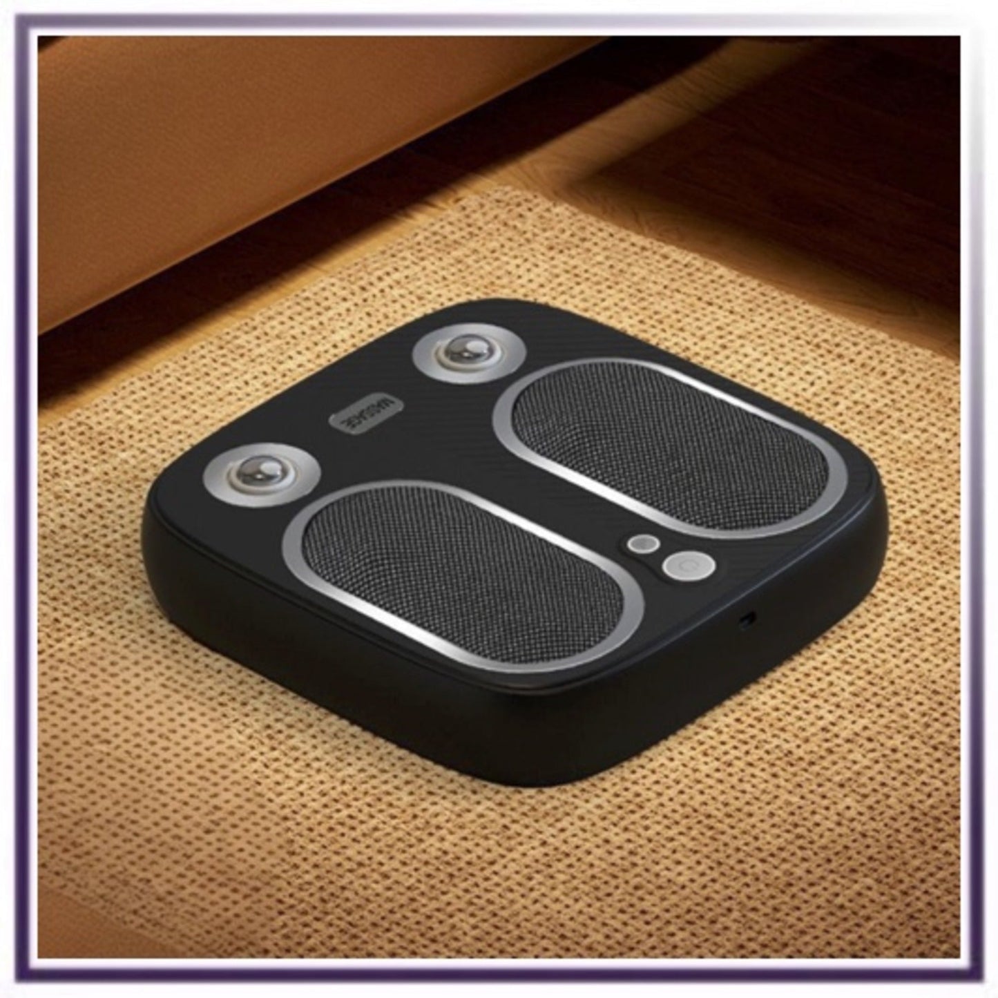 Stress & Pain Relief Foot Massager w/Heat- Deep Tissue, Circulation & Relaxing