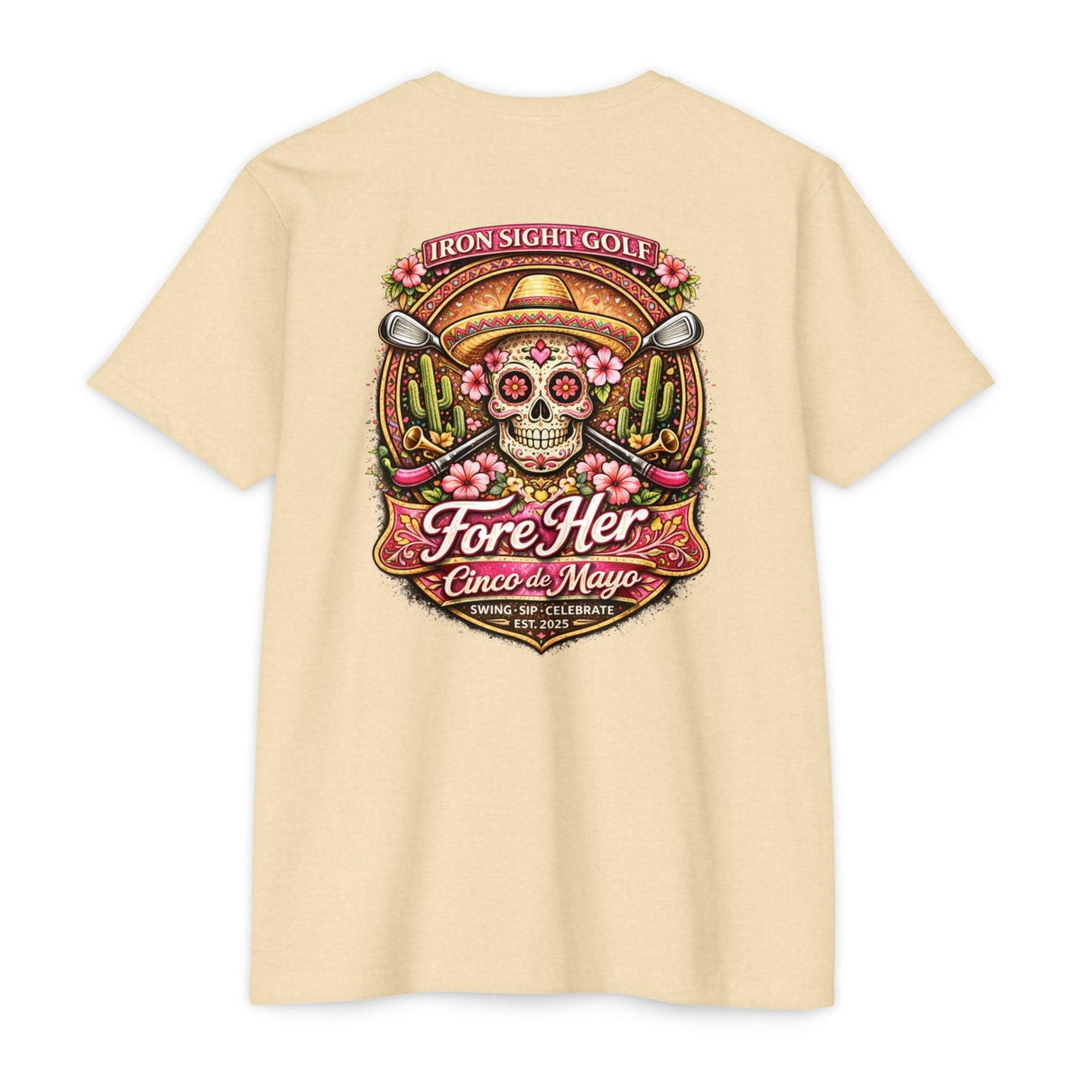 Fore Her Fiesta Women's Golf T-Shirt — Iron Sight Golf