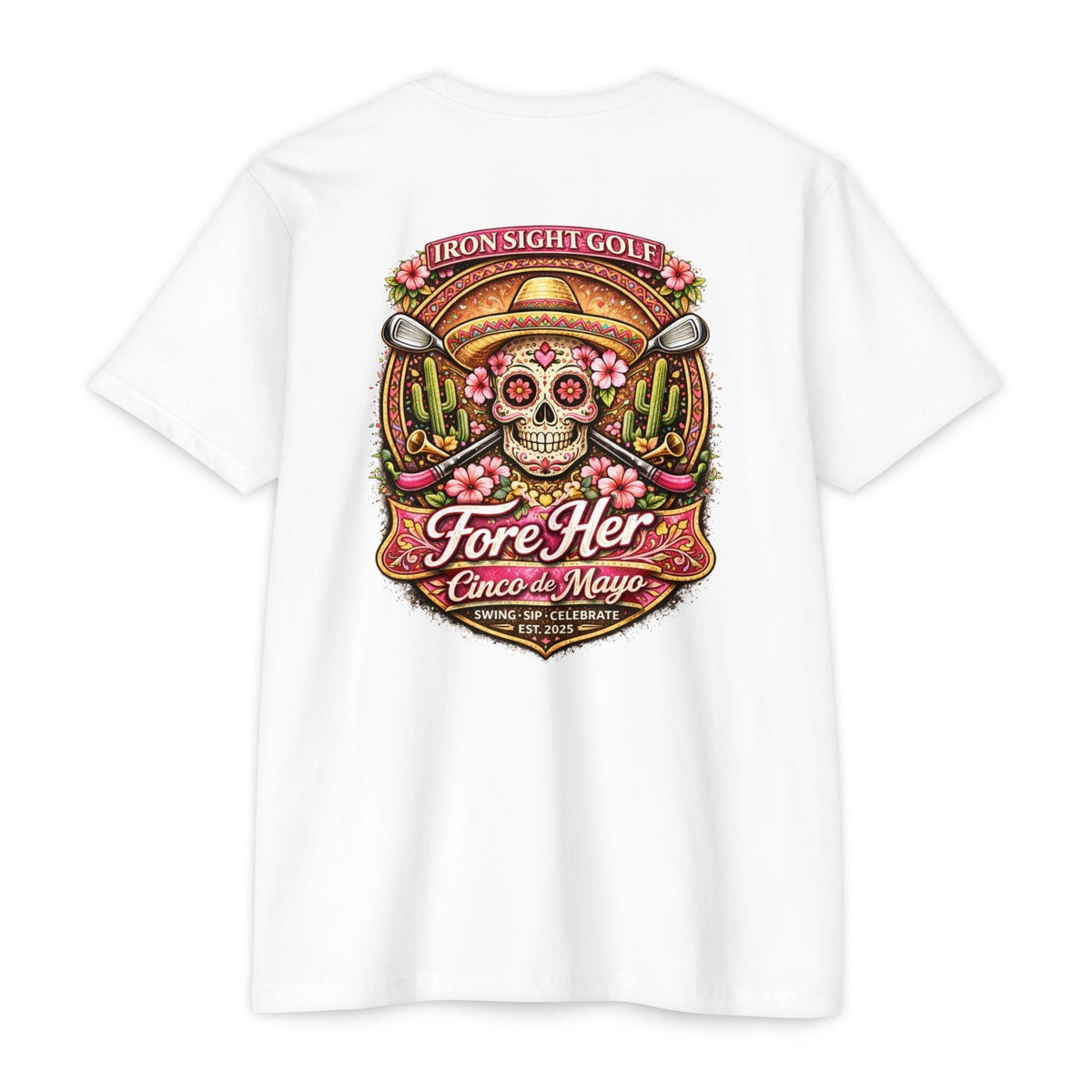 Fore Her Fiesta Women's Golf T-Shirt — Iron Sight Golf