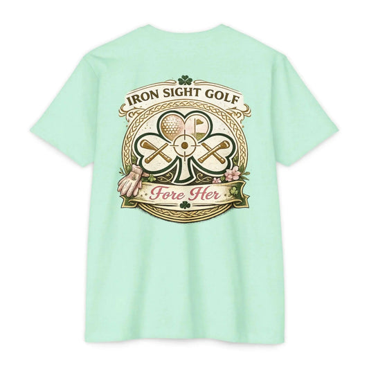 Fore Her Luck Golf T-Shirt — Iron Sight Golf