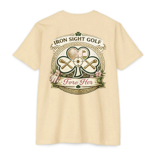 Fore Her Luck Golf T-Shirt — Iron Sight Golf