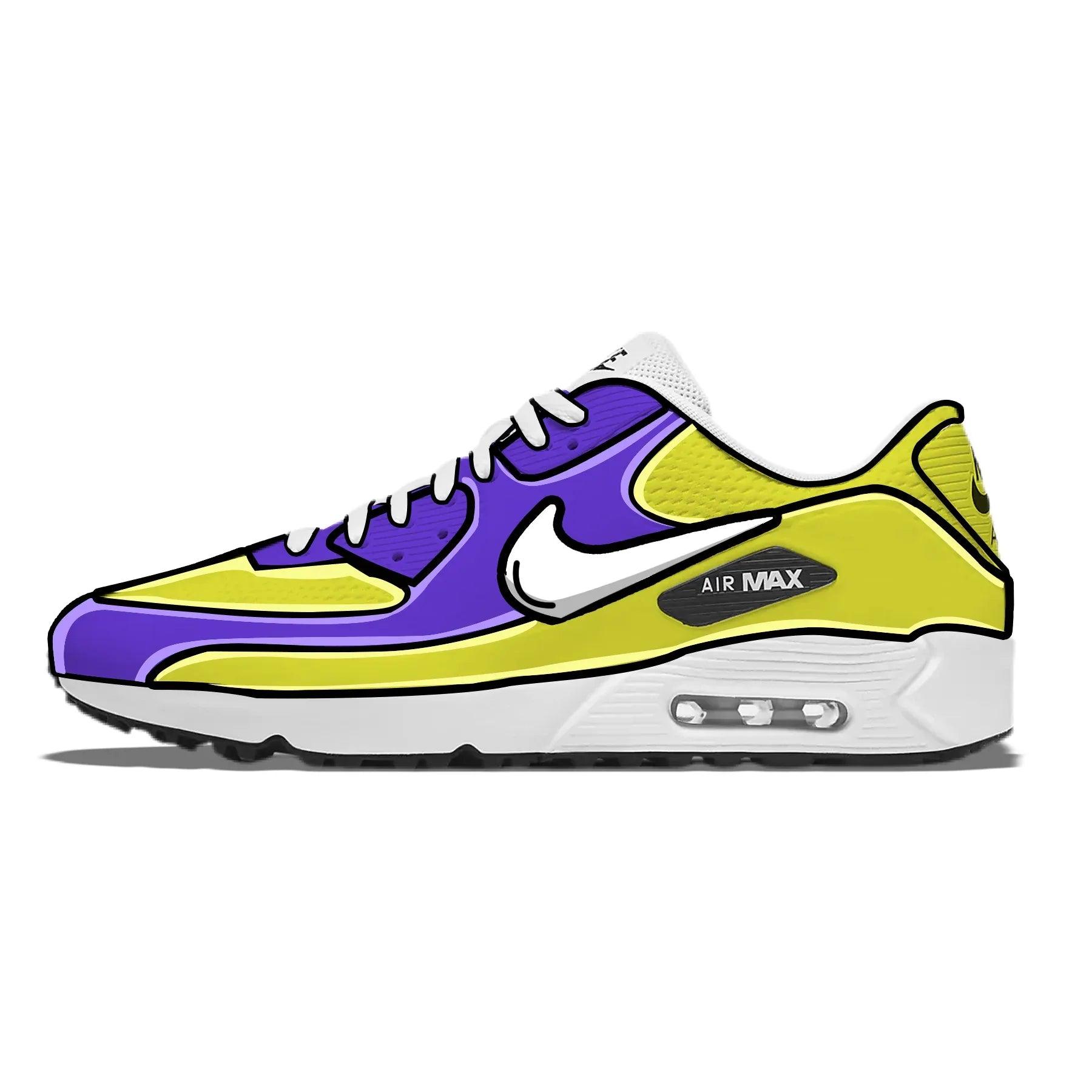 galaxy-grape-cartoon-nike-air-max-90-g-golf-shoes-sneakers-374 - GOLF LEAGUE