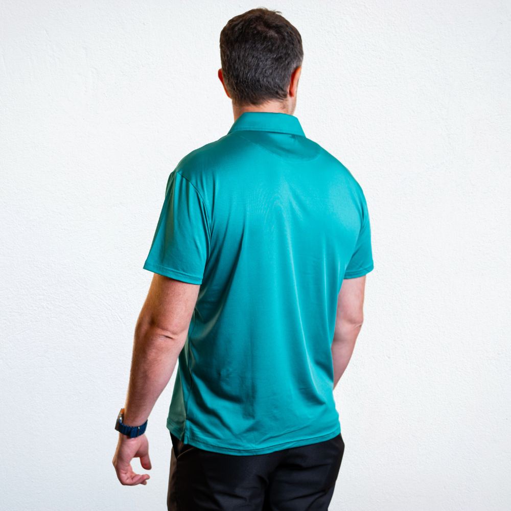 Augusta Green Performance Polo