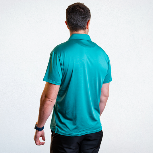 Augusta Green Performance Polo