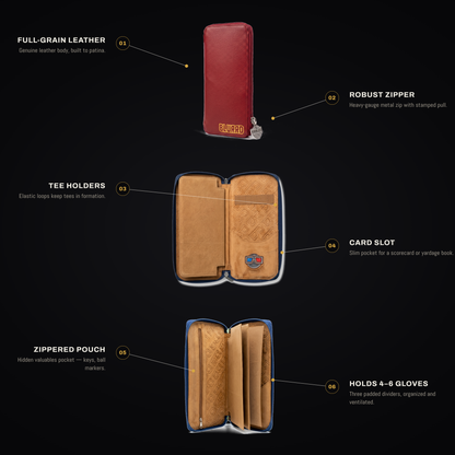 THE PATINA COLLECTION - PREMIUM LEATHER GLOVE CASE