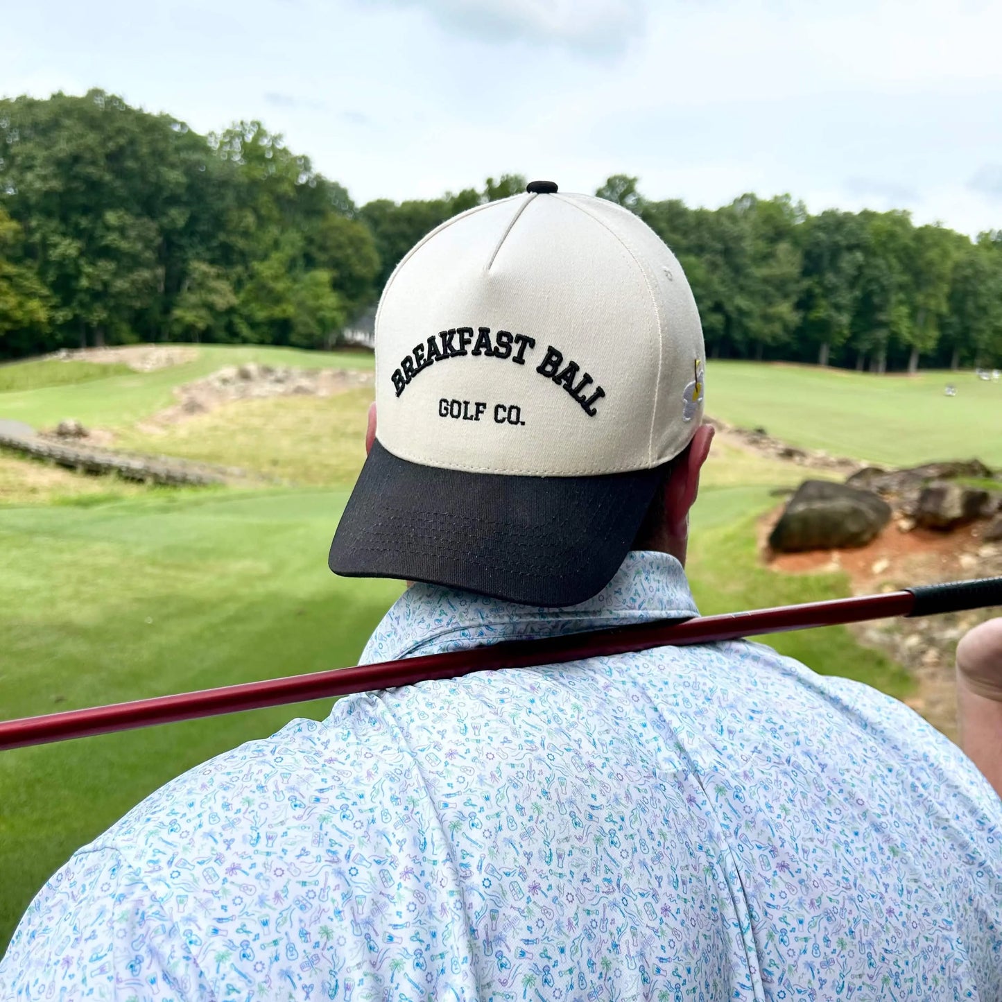 Breakfast Ball – Black Two Tone Snapback