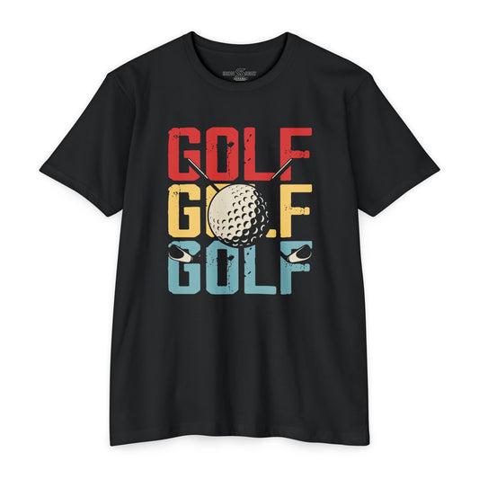 Retro Golf T-Shirt — Vintage Ball Design