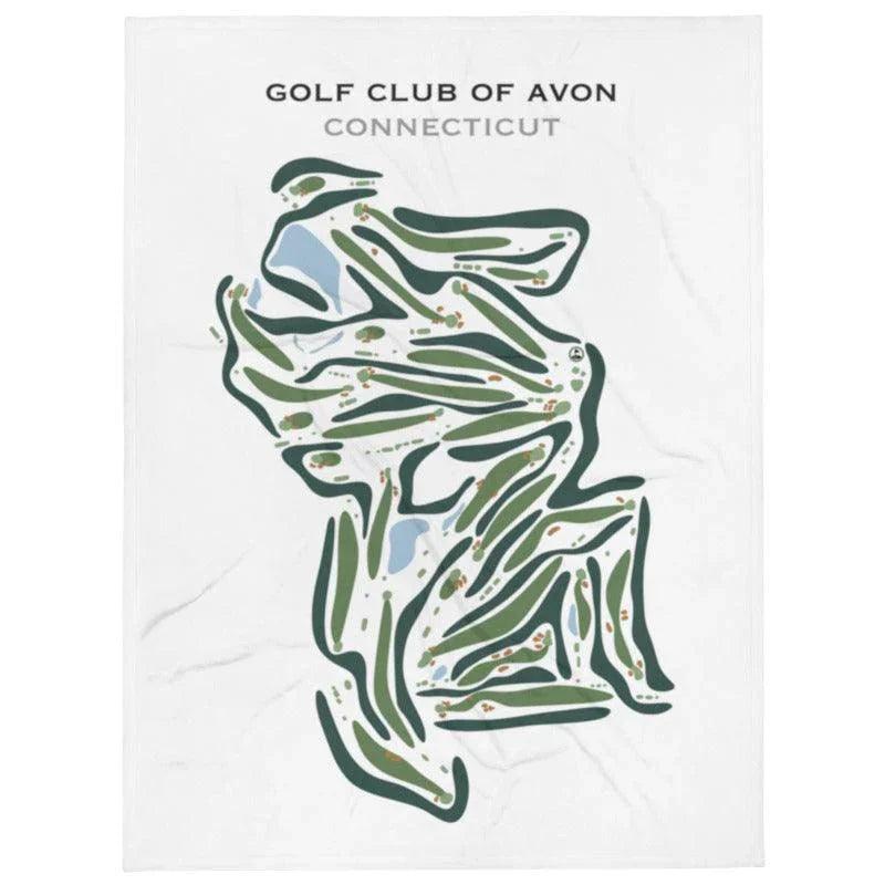 Golf Club of Avon, Connecticut - Printed Golf Courses