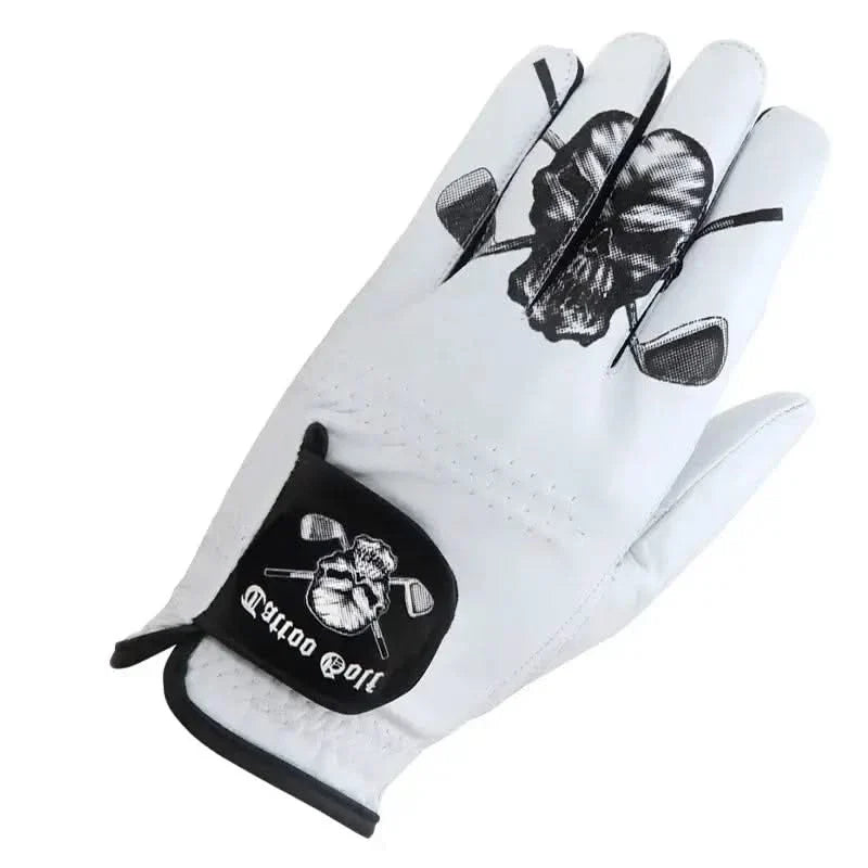 LADIES Cabretta Leather Golf Glove (White)