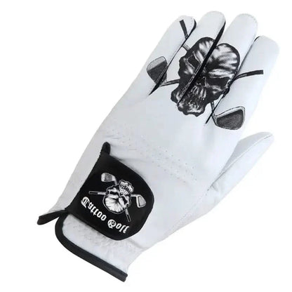 LADIES Cabretta Leather Golf Glove (White)